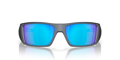 Oakley Heliostat Sunglasses - Blue Steel w/Prizm Sapphire Polarized