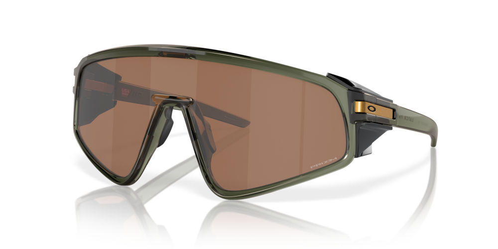 Oakley Latch Panel Sunglasses - Olive Ink w/Prizm Tungsten