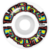 BLIND Matte OG Logo FP skateboard - Bright Red/Teal 7.75