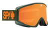 Spy Crusher Elite Jr Matte Steel Green Goggle - LL Persimmon