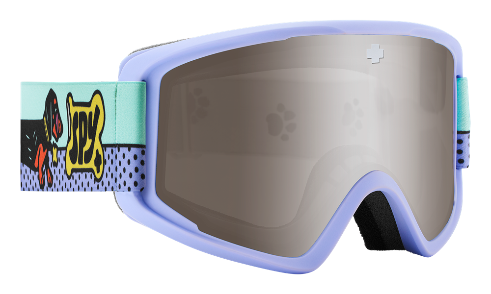 Spy Crusher Elite Jr Weiner Dog Goggle - Bronze with Silver Mirror