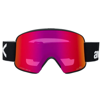 ANON M6 goggles - Black w/ Sunny Red