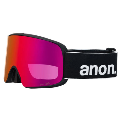 ANON M6 goggles - Black w/ Sunny Red