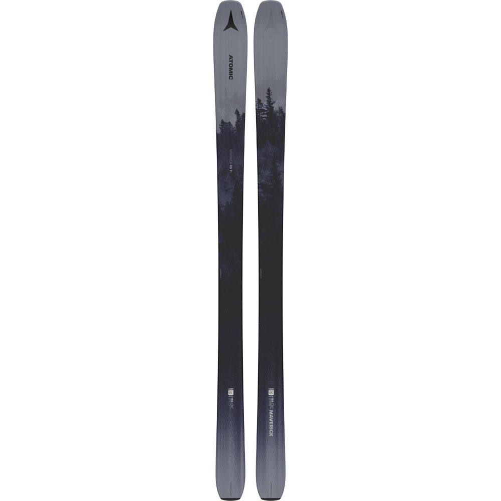 Atomic Maverick 88 Ti Skis 2025 - Mens 176 Silver/Black