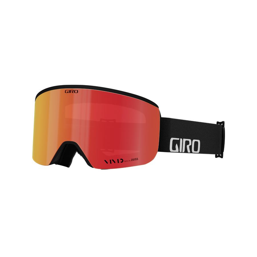 Giro Axis - Black Wordmark / Vivid Ember + Vivid Infrared