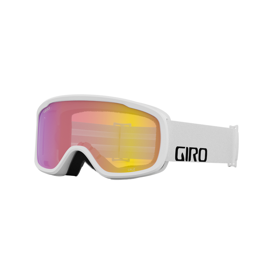 Giro Cruz Goggle - White Wordmark/Yellow Boost