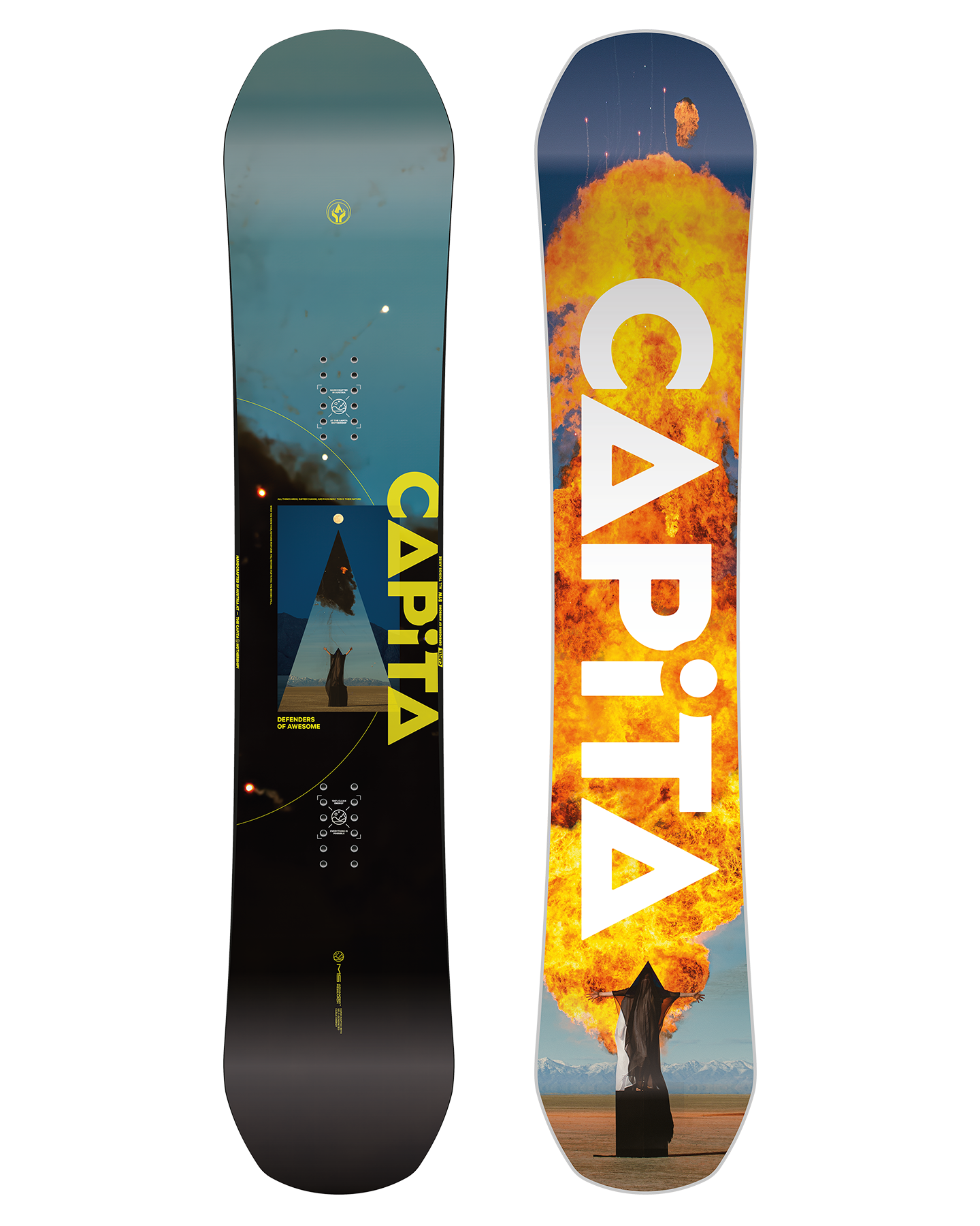 CAPITA Defenders of Awesome (DOA) Wide snowboard 2025 - 157W