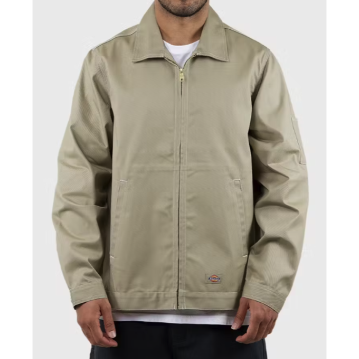 Dickies Eisenhower contrast garage jacket mens - Khaki