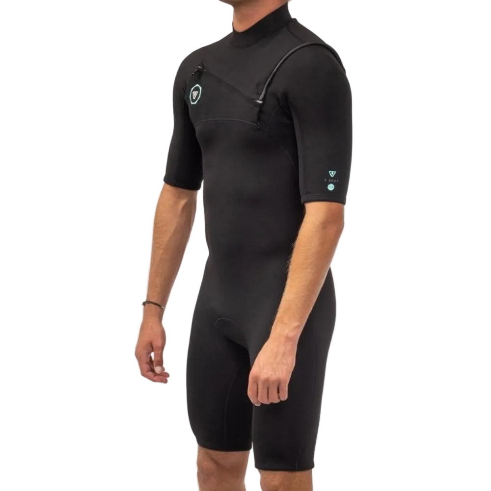 VISSLA 7 Seas 2/2 Short Sleeve spring suit - Black