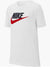 Nike Sportswear T-Shirt Futura Icon - white/obsidian/university red