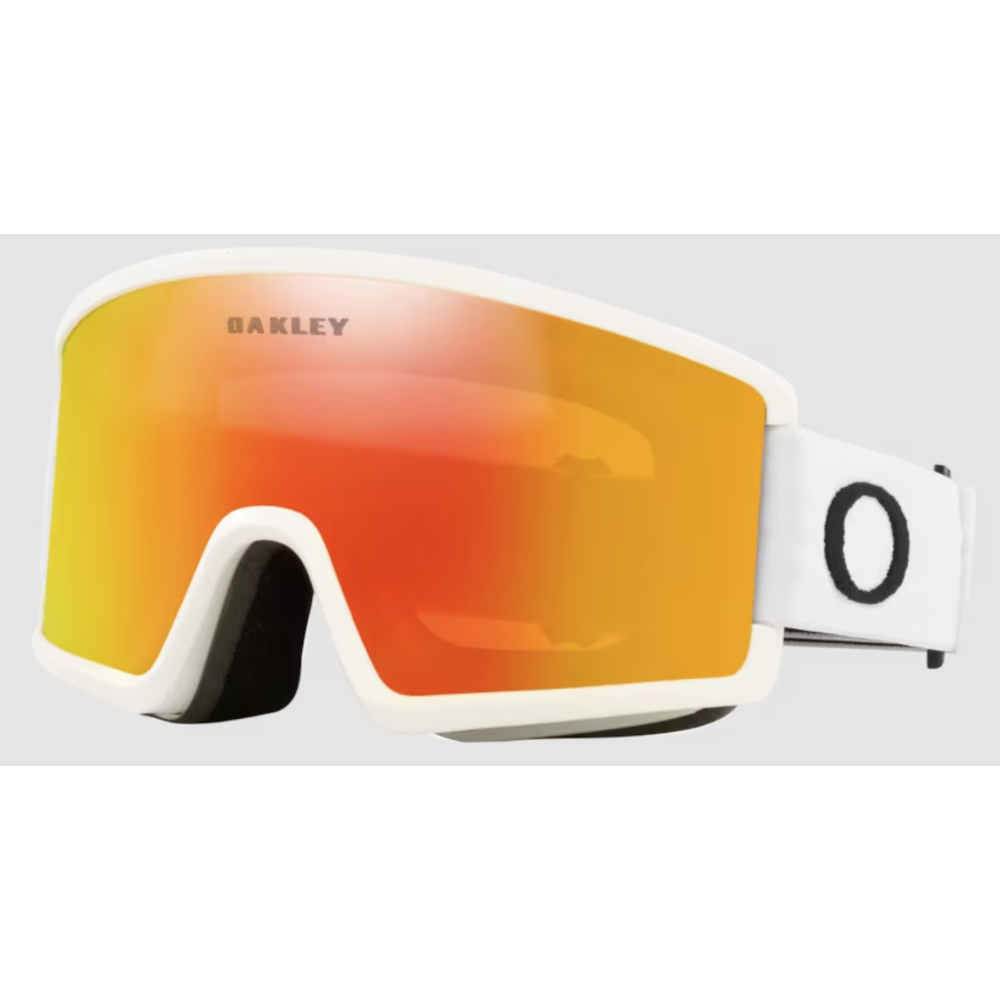 OAKLEY Target Line M goggles - Matte White w/ Fire Iridium