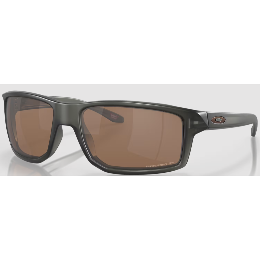 Oakley Gibston Sunglasses - Matte Grey Smoke w/Prizm Tungsten Polarized