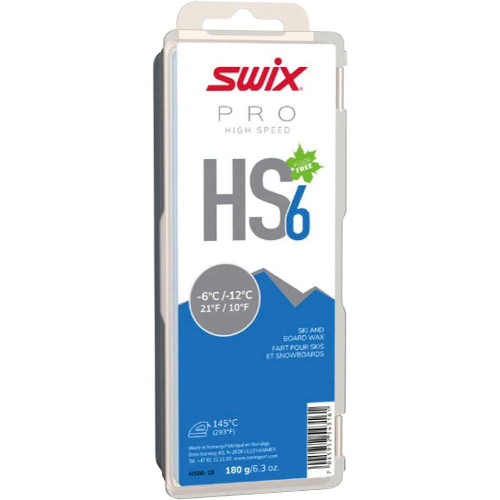 Swix HS-180 High Speed Glide Wax (non Fluro)