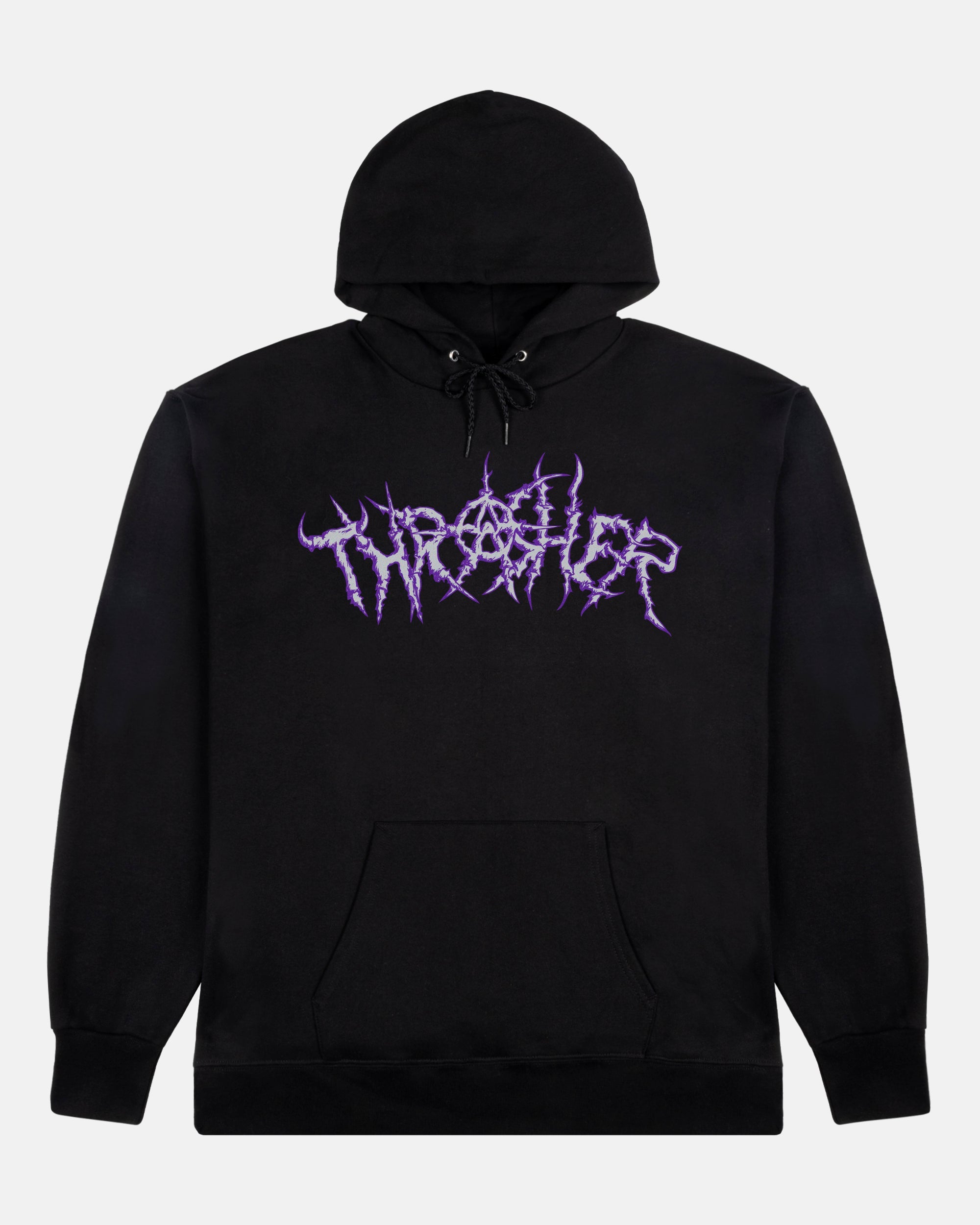 THRASHER Thorn hoodie - Black