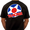 TRACKER Star logo tee - Black
