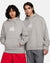 Nike SB Fleece Pullover - Dark Grey Heather/White