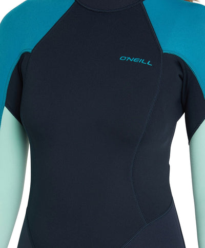 ONeill Reactor 3/2 Womens Steamer - Aby/Mrco/Lagn