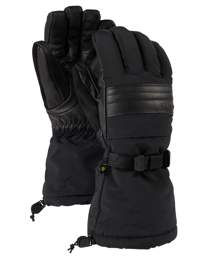 Burton Gore Warmest Gloves Womens - True Black