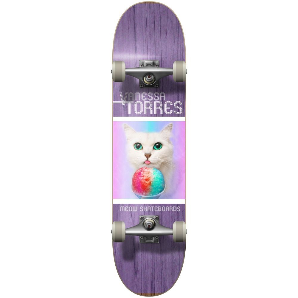 Meow Furreal Complete Skateboard - Vanessa Torres 8.0