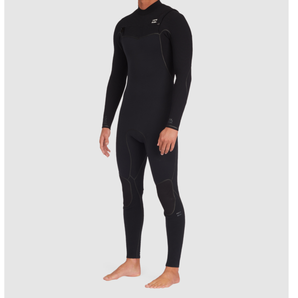 Billabong Furnace 302 Chest Zip Full Wetsuit Mens - Black