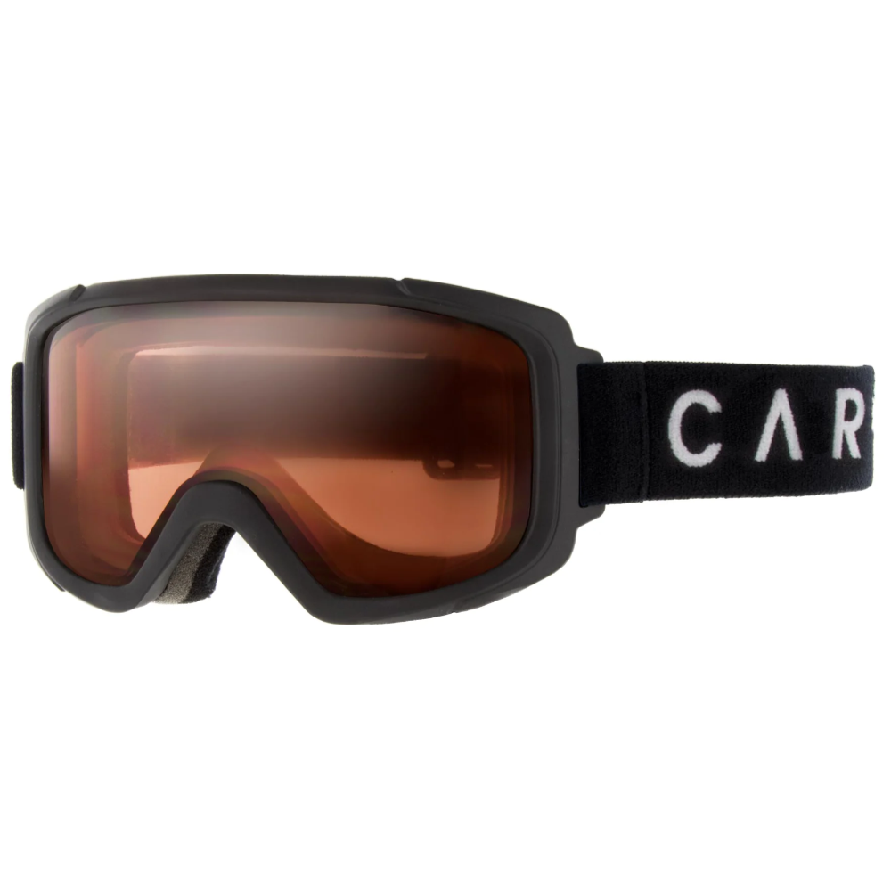 Carve Glide Goggles - Black Orange Lens