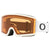 Oakley Target Line M goggles - Matte White w/ Persimmon
