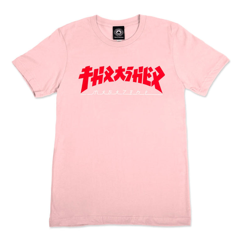 Thrasher Godzilla Womens Tee - Light Pink