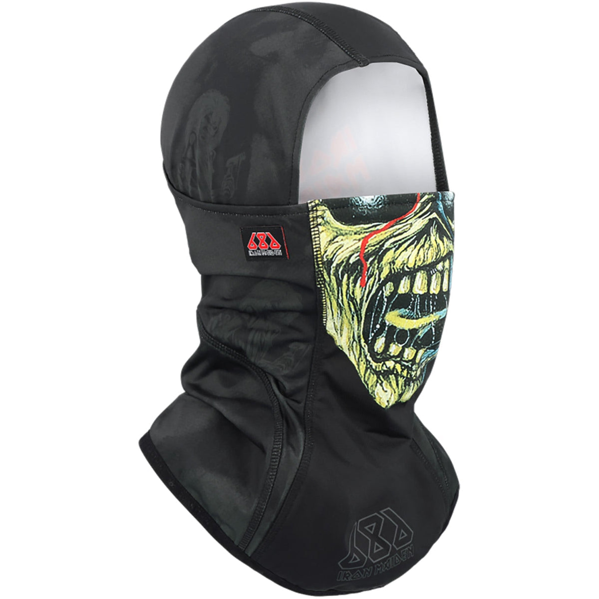 686 Alpha Hinged balaclava - Iron Maiden Eddies - Black