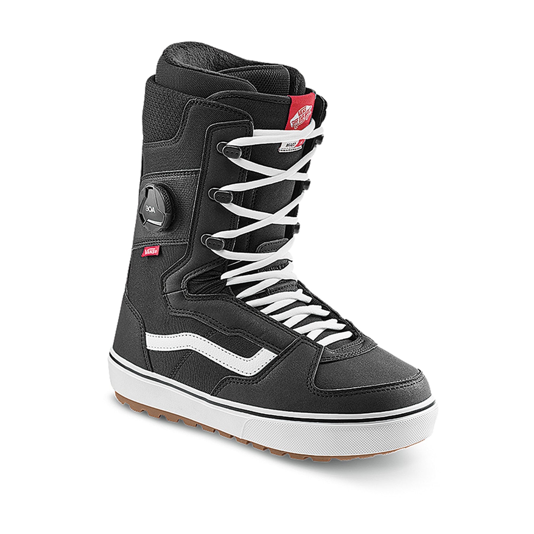 Vans Invado OG Snowboard Boot Black/White STM Snow Surf Skate