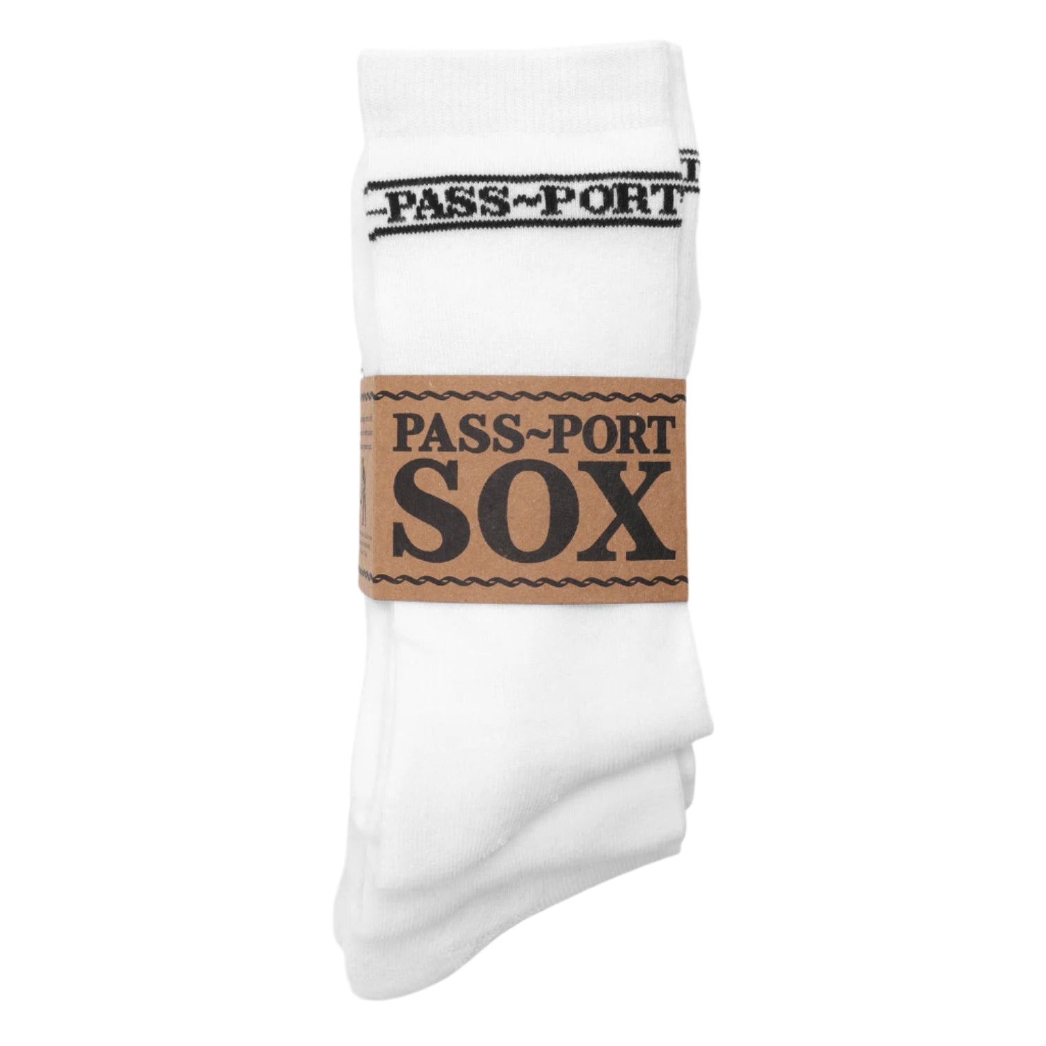 PASS-PORT Hi Sox 3-Pack - White