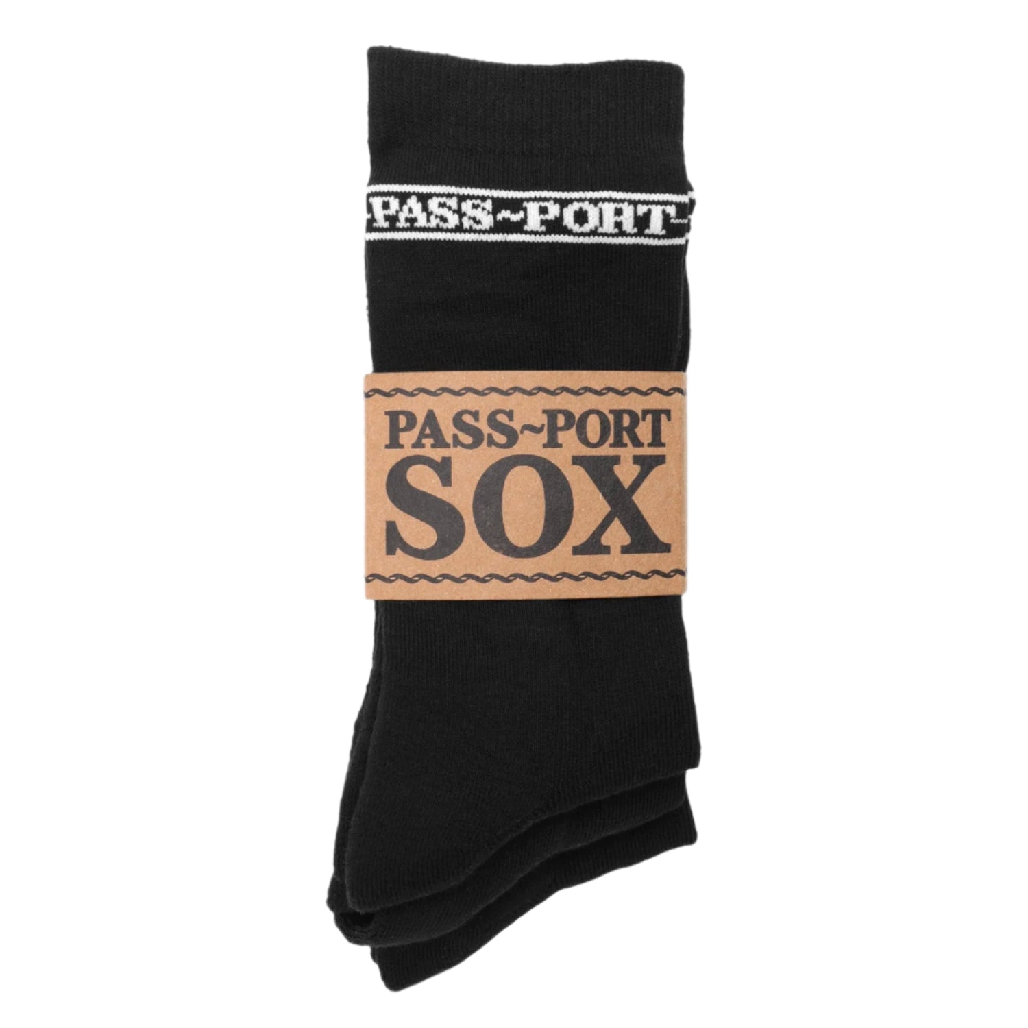 PASS-PORT Hi Sox 3-Pack - Black