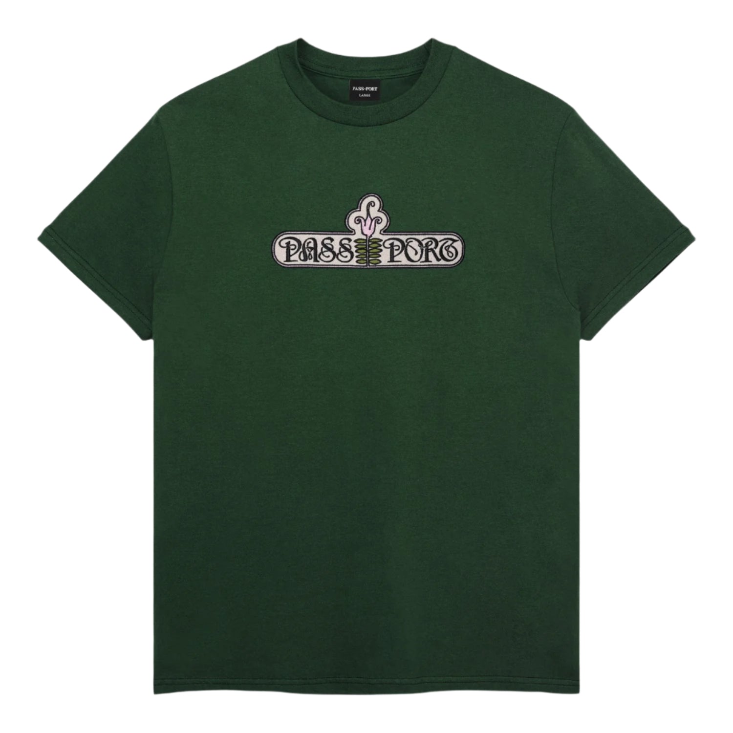 PASS-PORT Gardenia tee - Forest Green