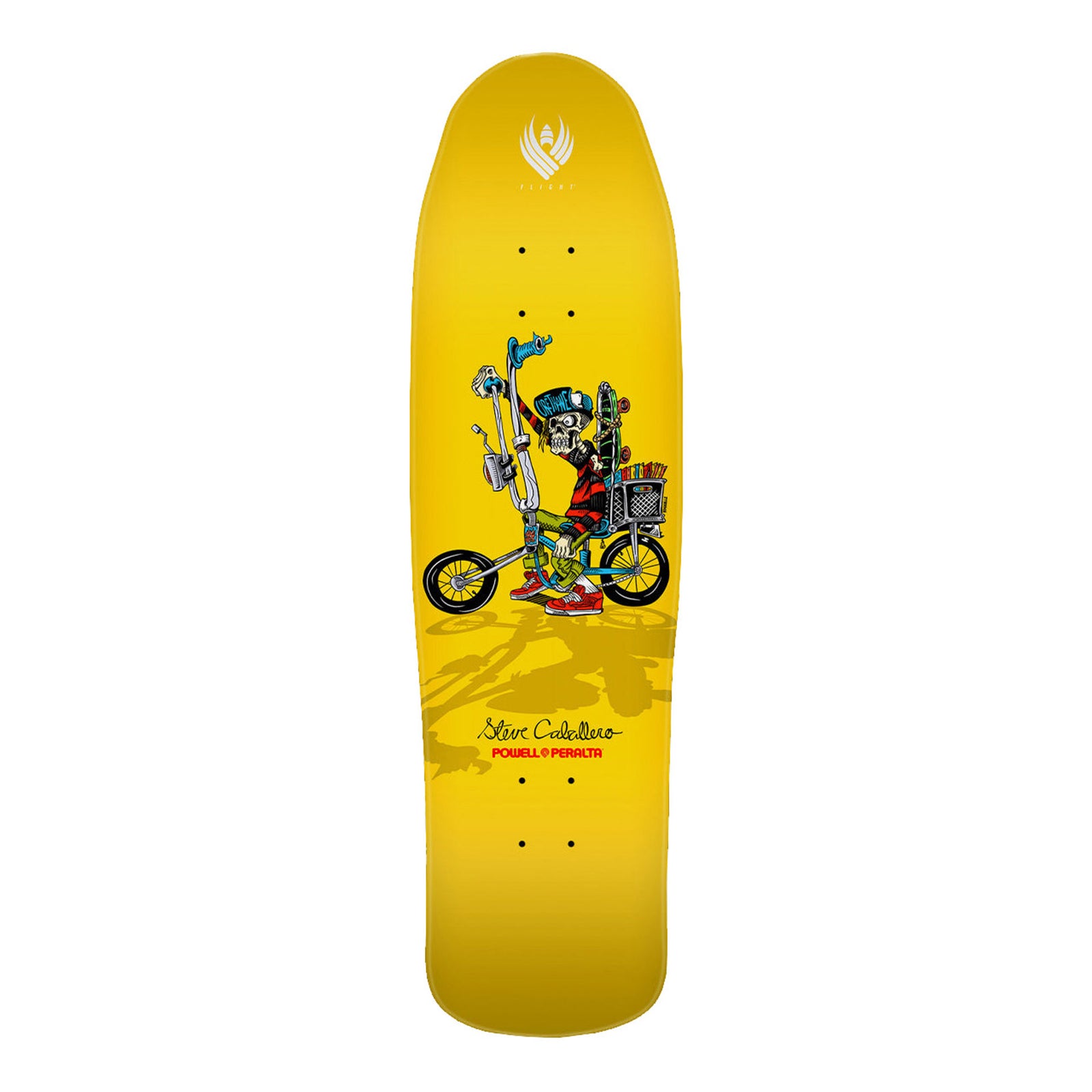 POWELL PERALTA Cab Chopper skateboard deck - Yellow - 9.0