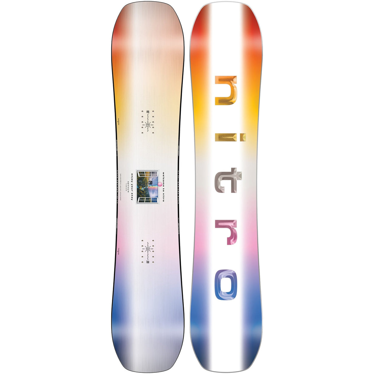 NITRO 2025 Optisym Womens Snowboard - 146