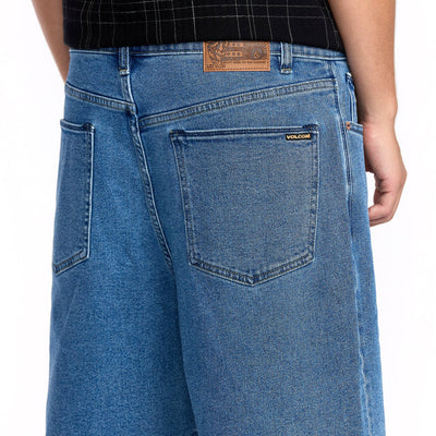 Volcom Billow Denim Short - Deep River Blues