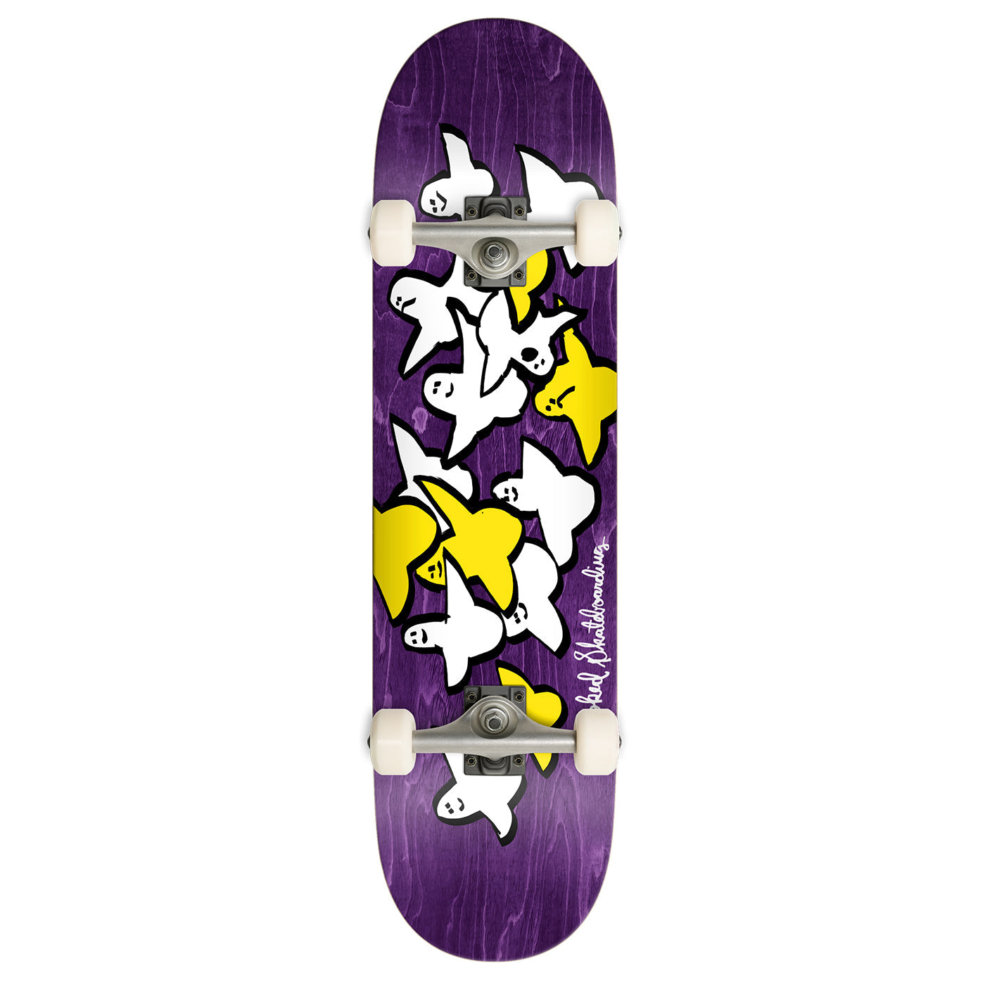 KROOKED Gonz Birds skateboard - 8.5