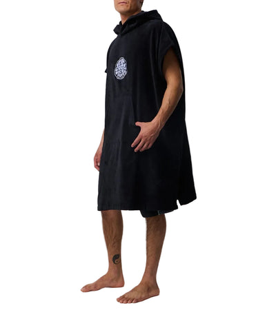 Rip Curl Logo Hooded Towel - Black