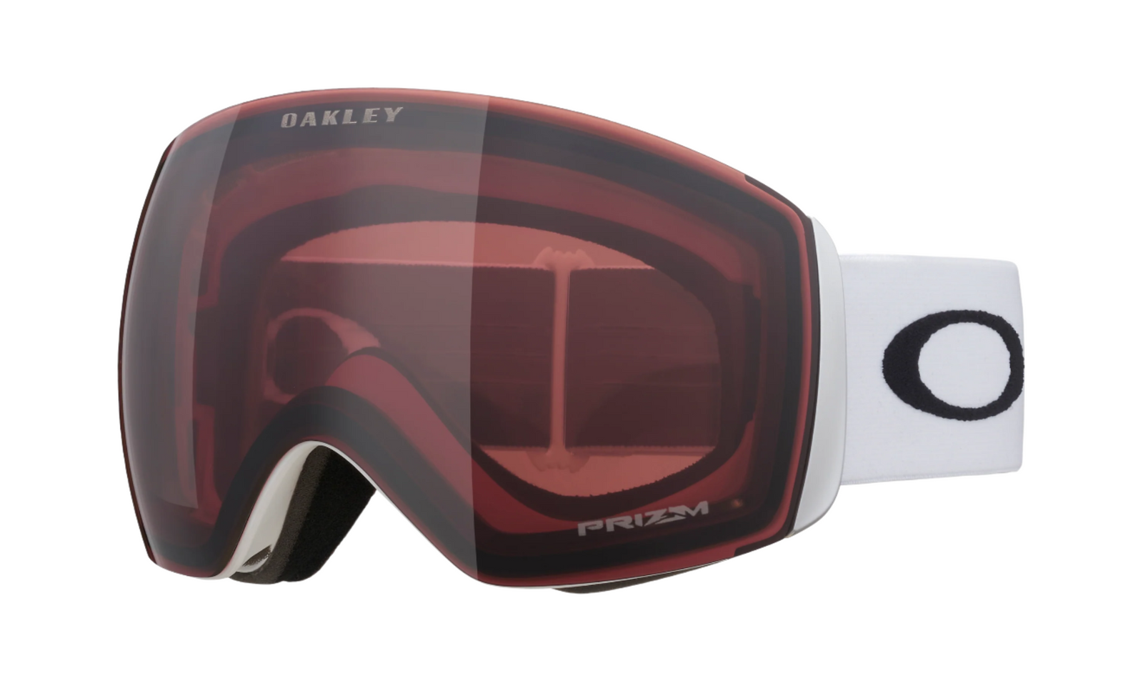 OAKLEY Flight Deck L goggles - Matte White w/ Garnet