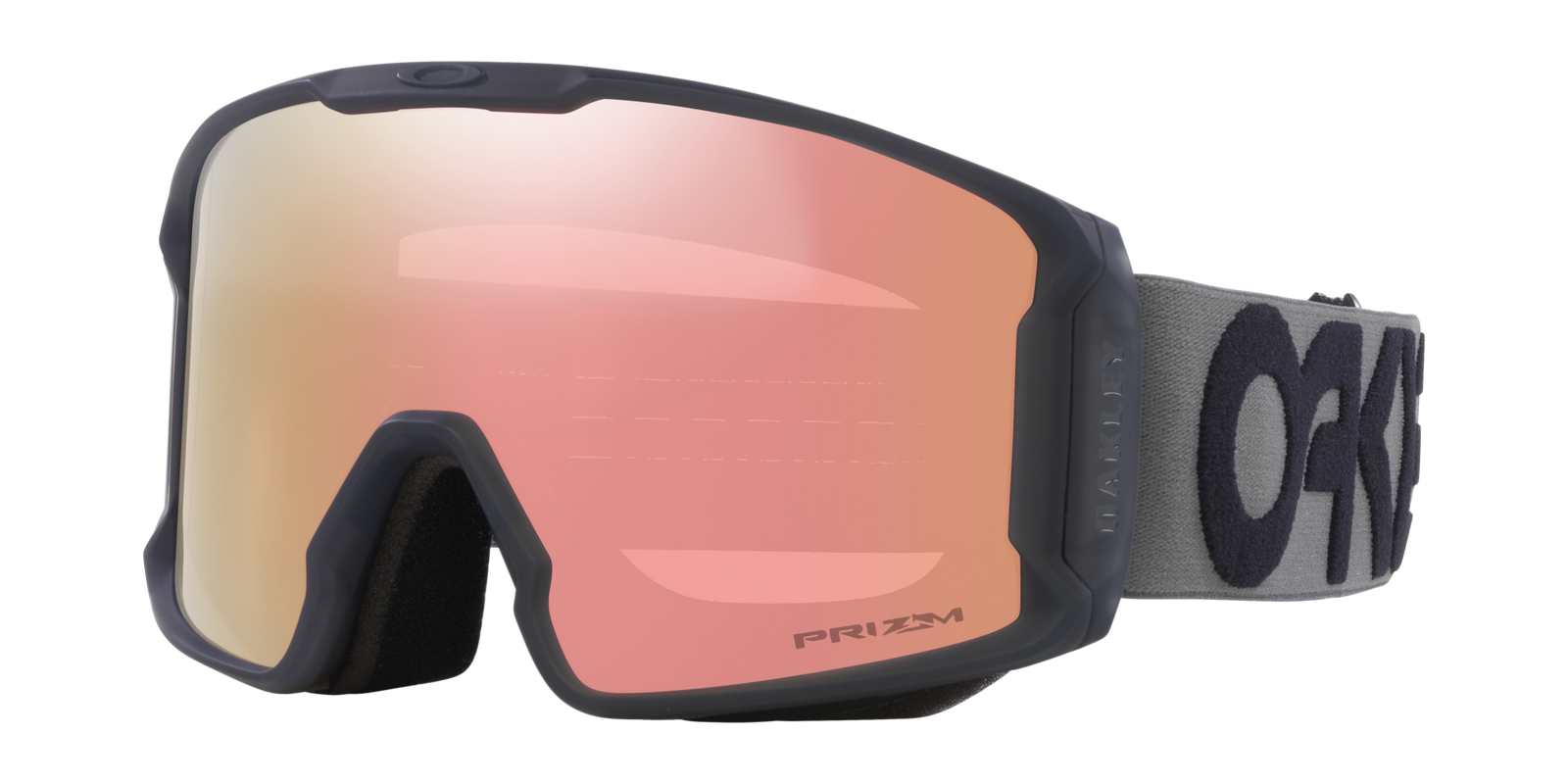OAKLEY Line Miner L goggles - Matte B1B Forged Iron w/ Rose Gold Iridium
