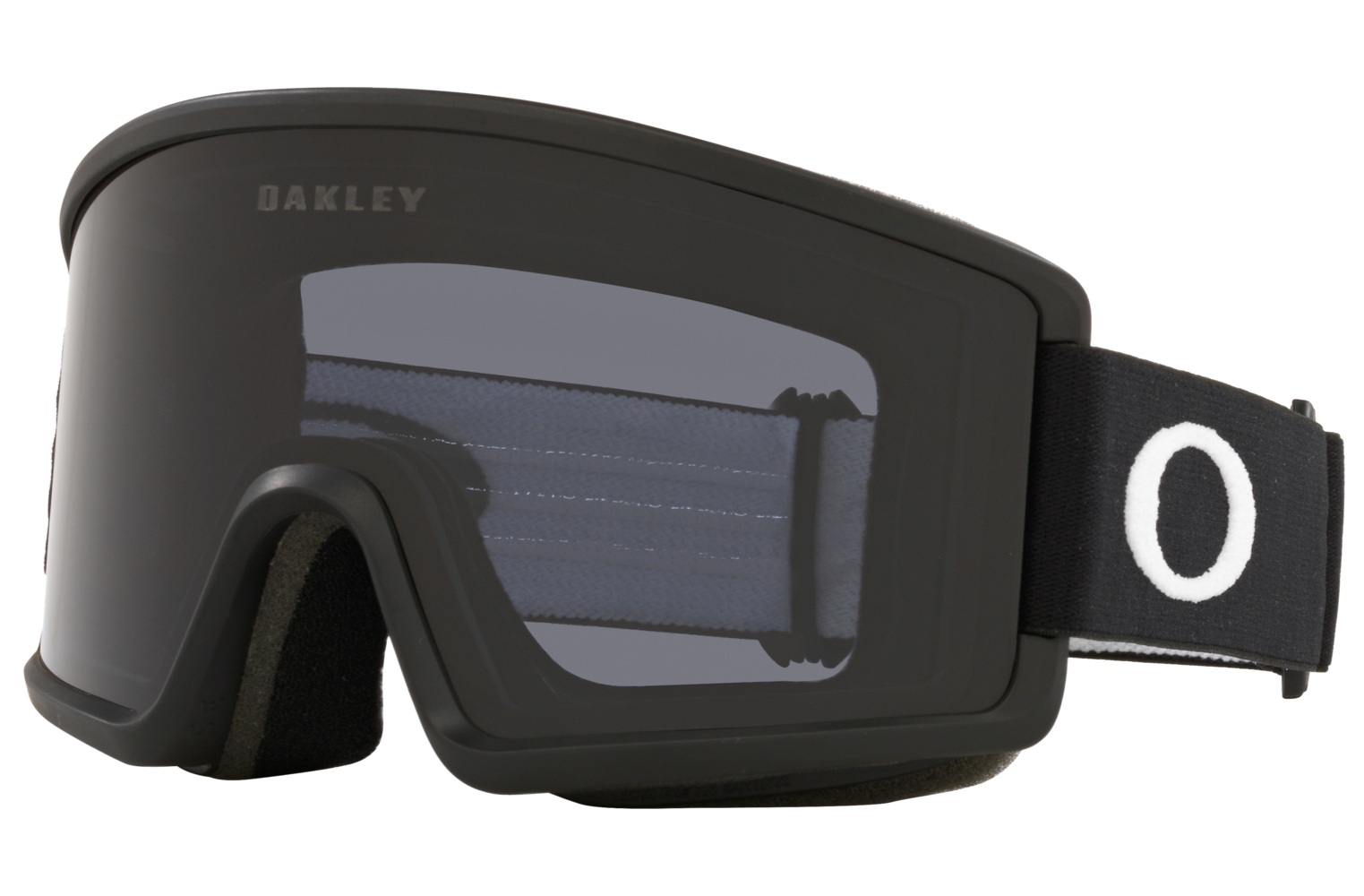 OAKLEY Target Line M goggles - Matte Black w/ Dark Grey