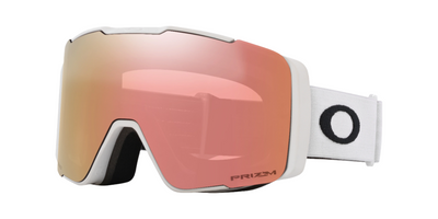 OAKLEY Line Miner Pro M goggles - Matte White w/ Rose Gold Iridium