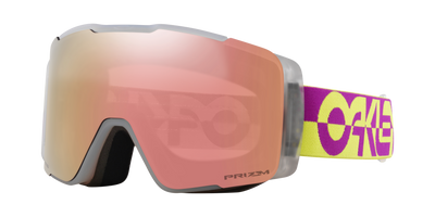 OAKLEY Line Miner Pro M goggles - Purple Yellow Duality w/ Rose Iridium