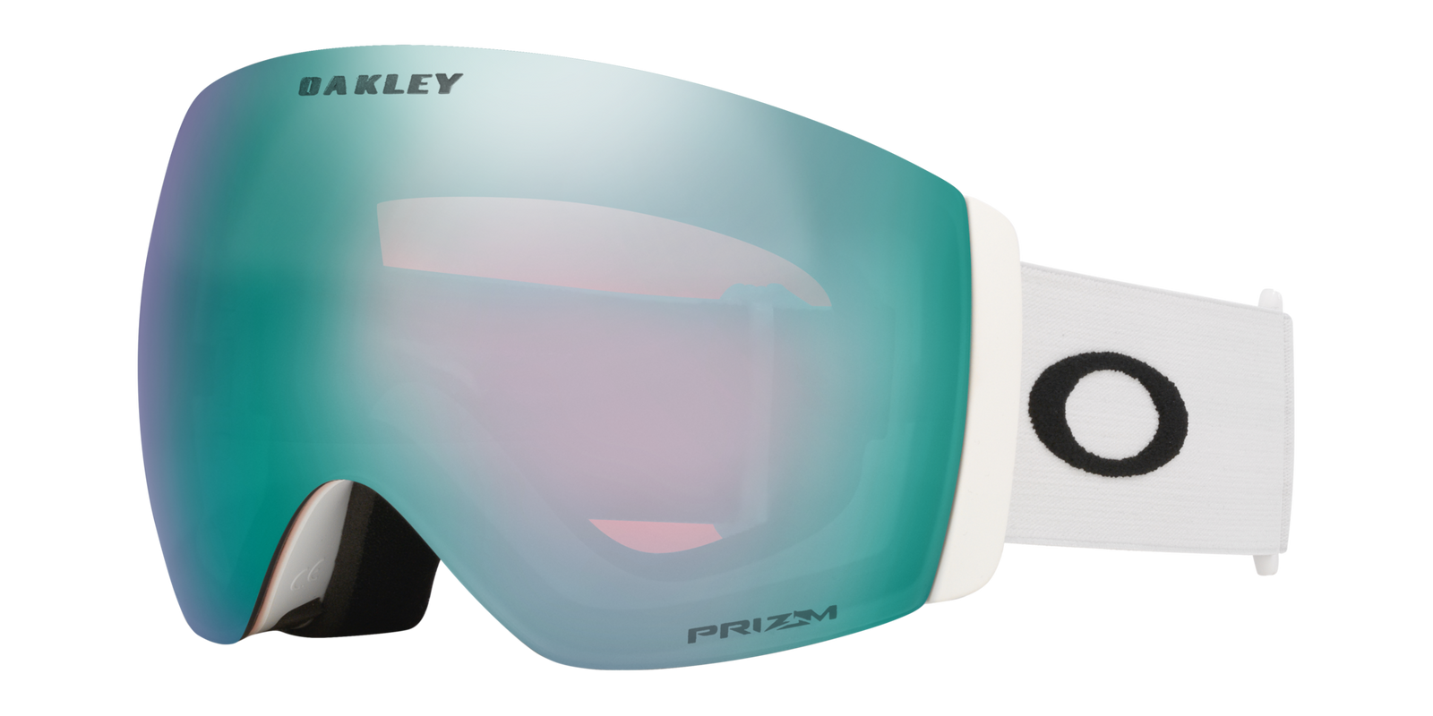 OAKLEY Flight Deck Pro L goggles - Matte White w/ Prizm Sapphire Iridium