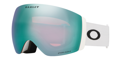 OAKLEY Flight Deck Pro L goggles - Matte White w/ Prizm Sapphire Iridium
