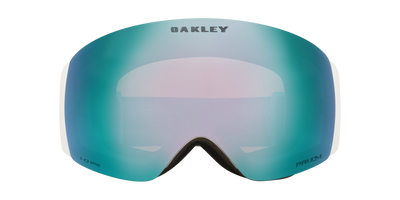 OAKLEY Flight Deck Pro M goggles - Matte White w/ Prizm Sapphire Iridium