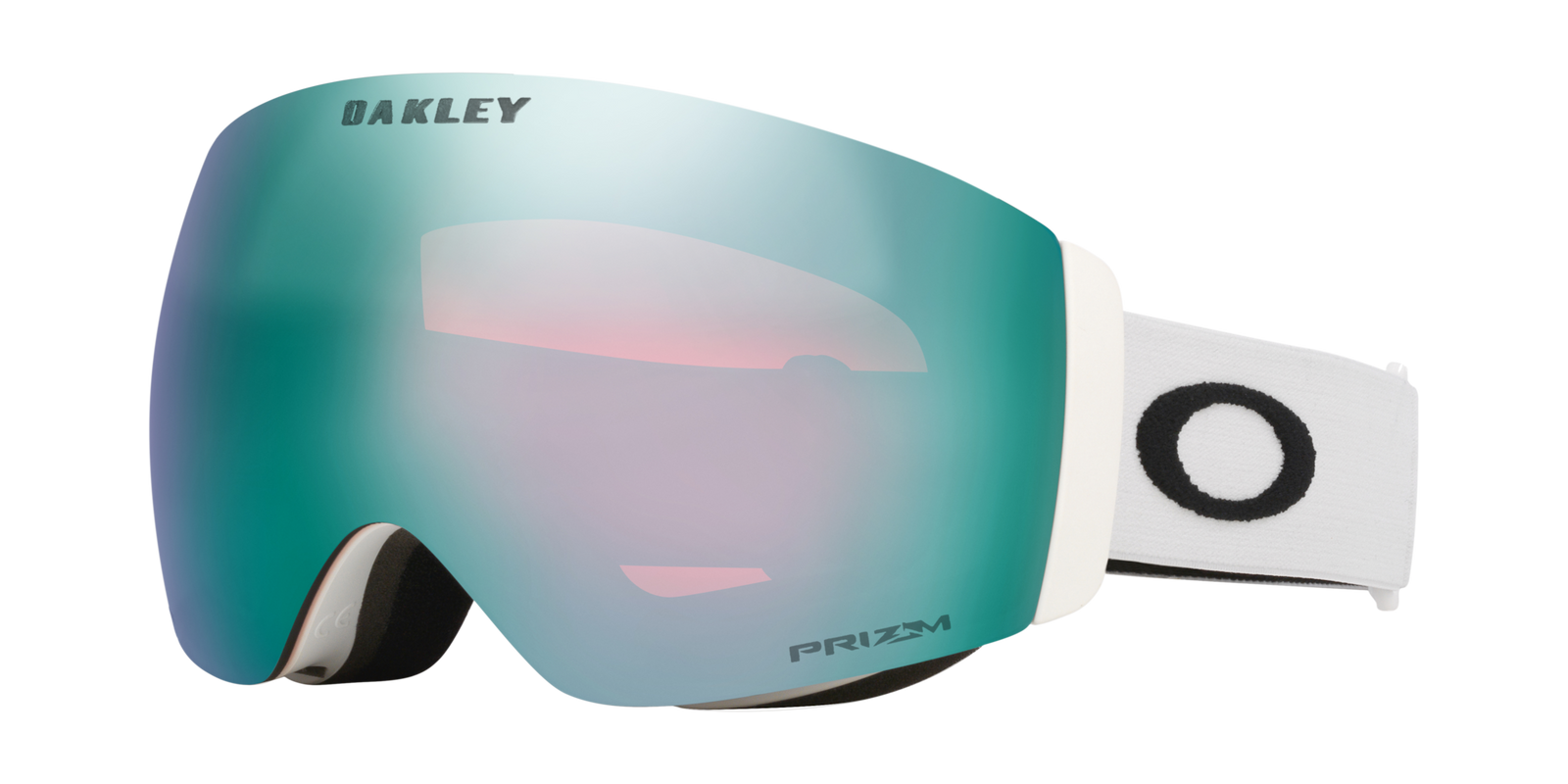 OAKLEY Flight Deck Pro M goggles - Matte White w/ Prizm Sapphire Iridium