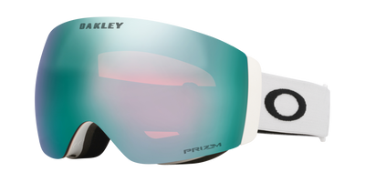 OAKLEY Flight Deck Pro M goggles - Matte White w/ Prizm Sapphire Iridium