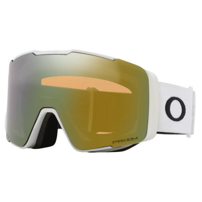 OAKLEY Line Miner Pro L AF goggles - Matte White w/ Sage Gold Iridium