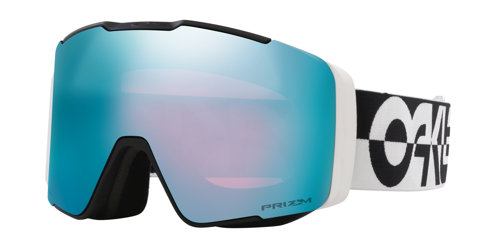 OAKLEY Line Miner Pro L AF goggles - Black White Duality w/ Sapphire Iridium