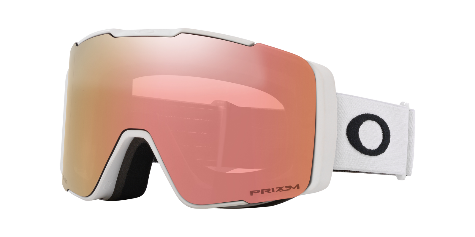OAKLEY Line Miner Pro M AF goggles - Matte White w/ Rose Gold Iridium